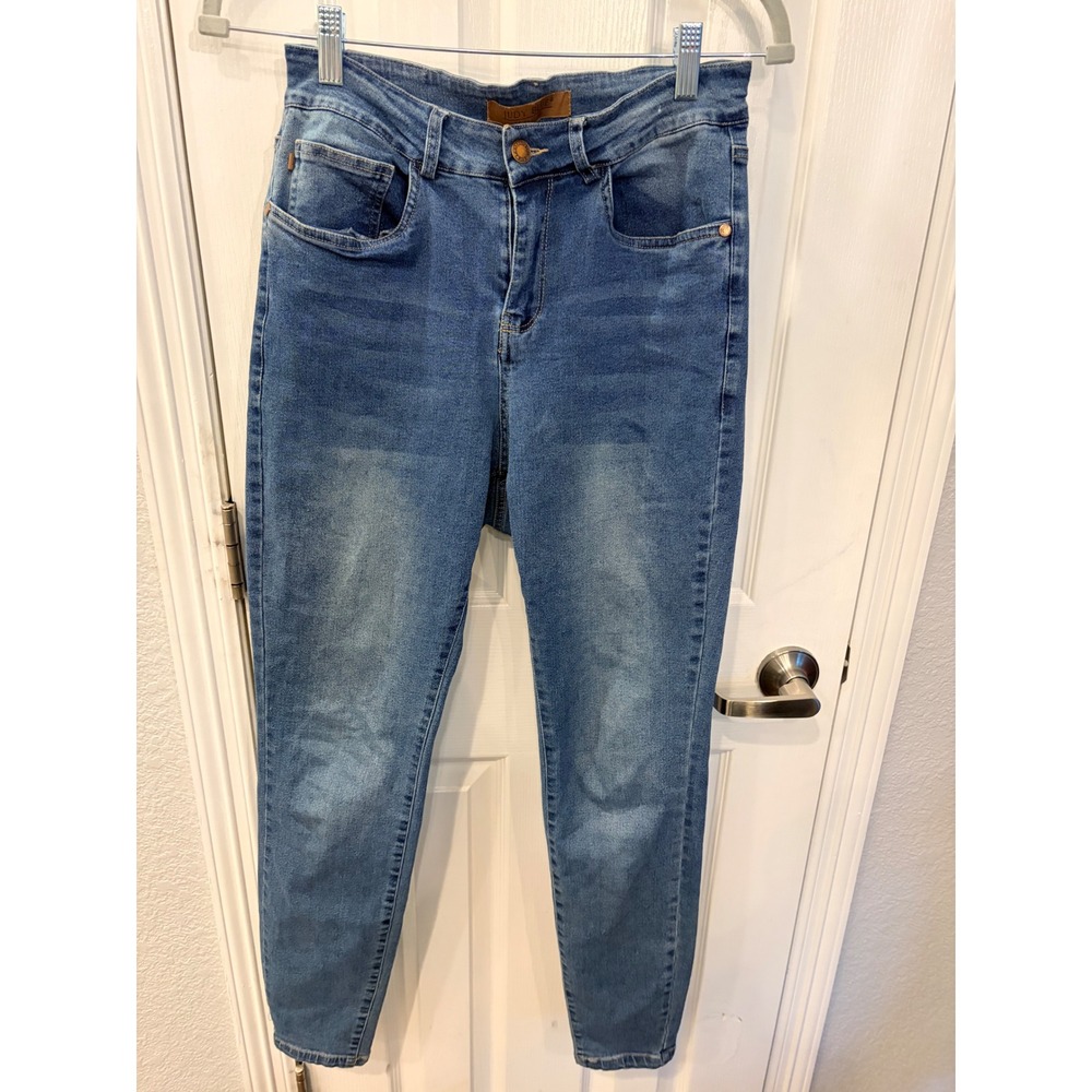Judy Blue Skinny Jeans Blue High Rise Stretch JB82449 DK Denim Pants